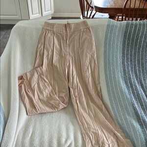 Forever 21 Blush Pink Buttoned Pants